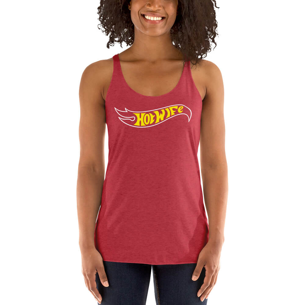 Hot Wife Women's Racerback Tank