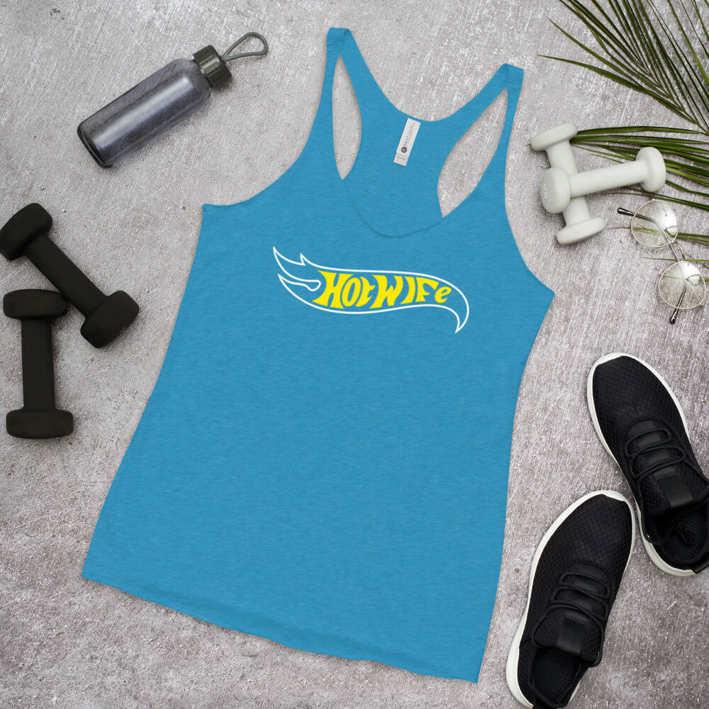 Hot Wife Women's Racerback Tank