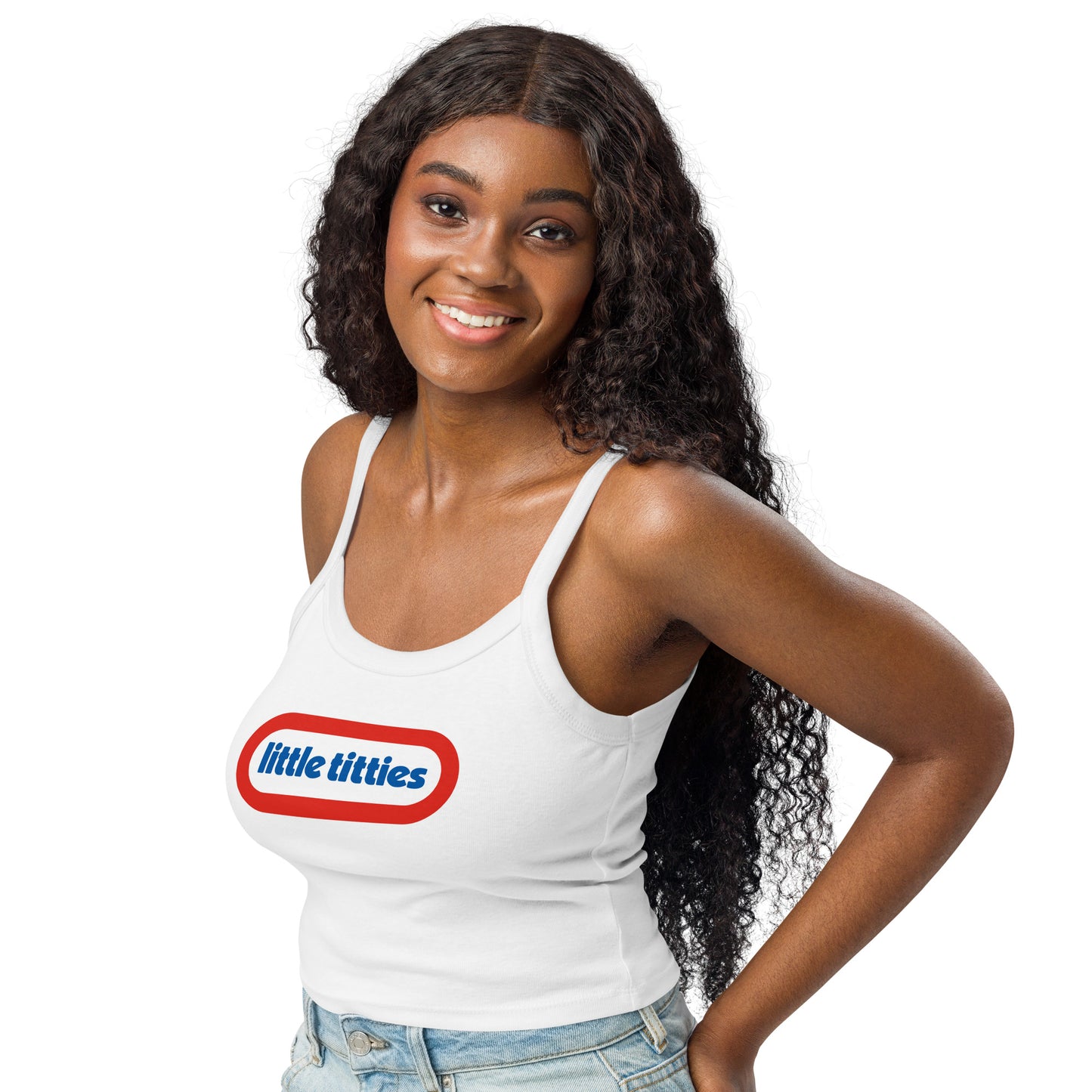 Little Titties Women’s Micro-Rib Tank Top