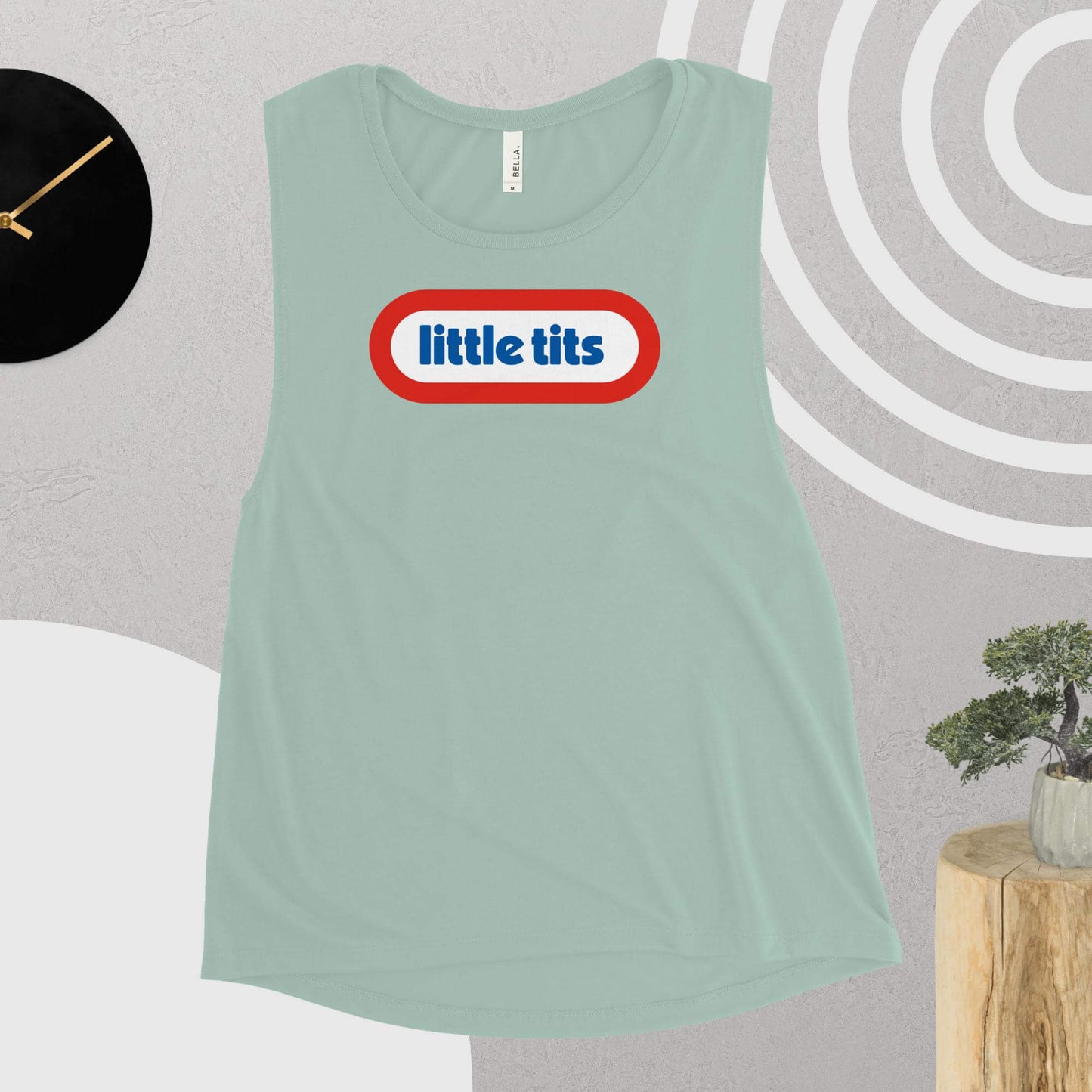 Little Tits Ladies’ Muscle Tank