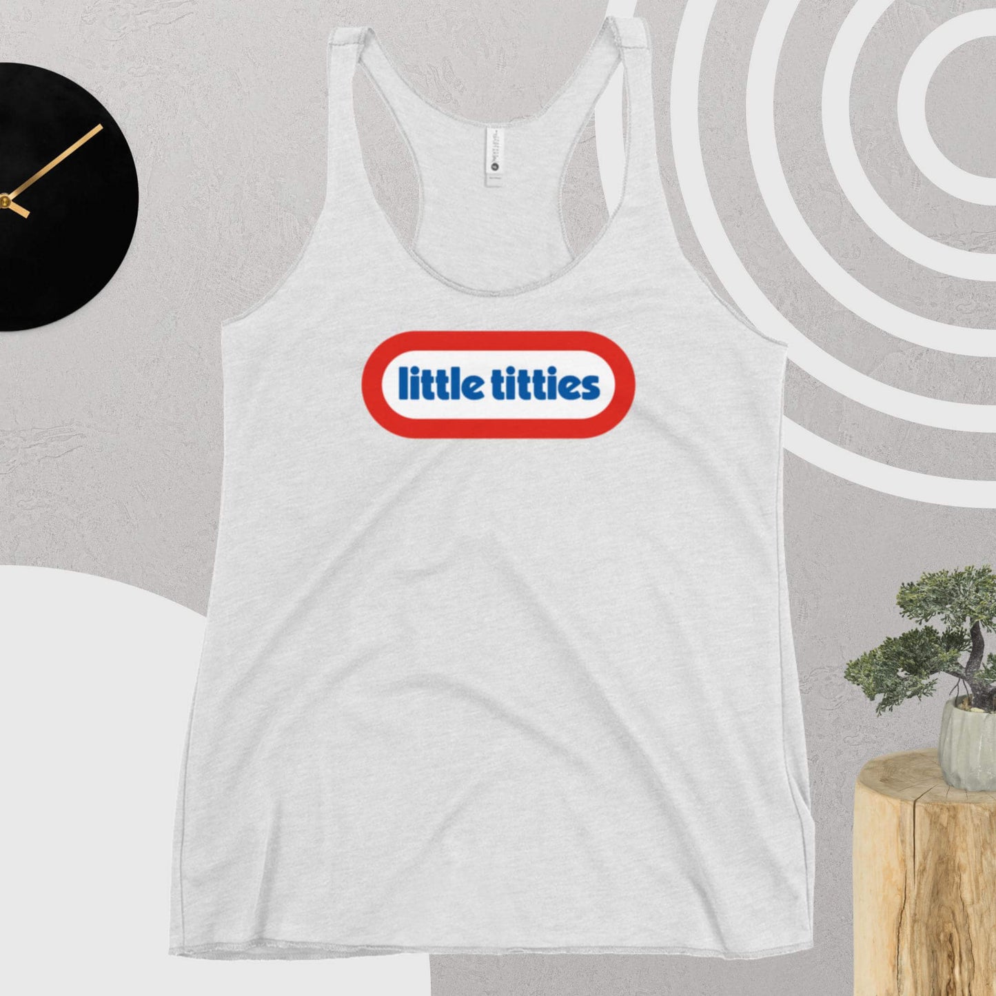 Little Titties Women's Racerback Tank