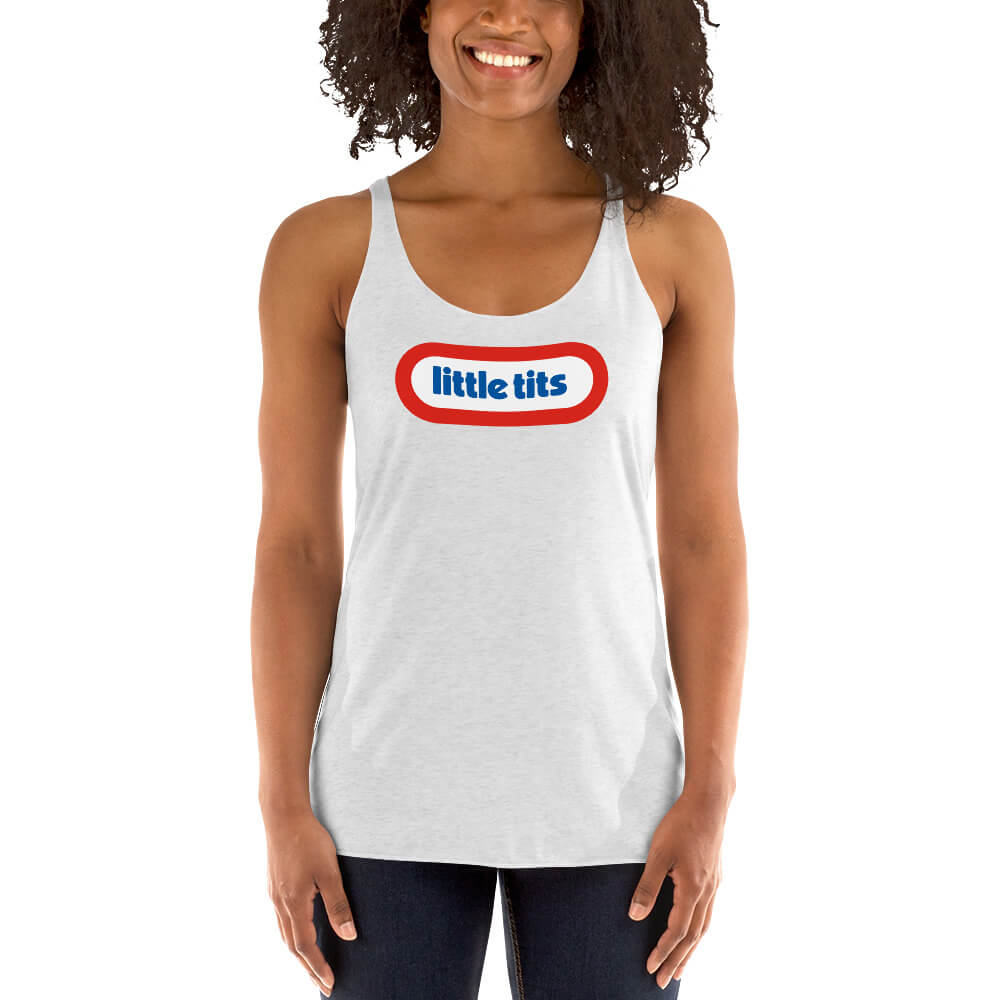 Little Tits Women's Racerback Tank