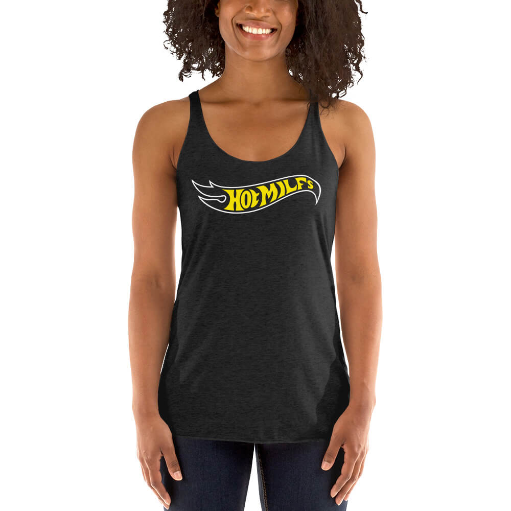 Hot MILFs Women's Racerback Tank