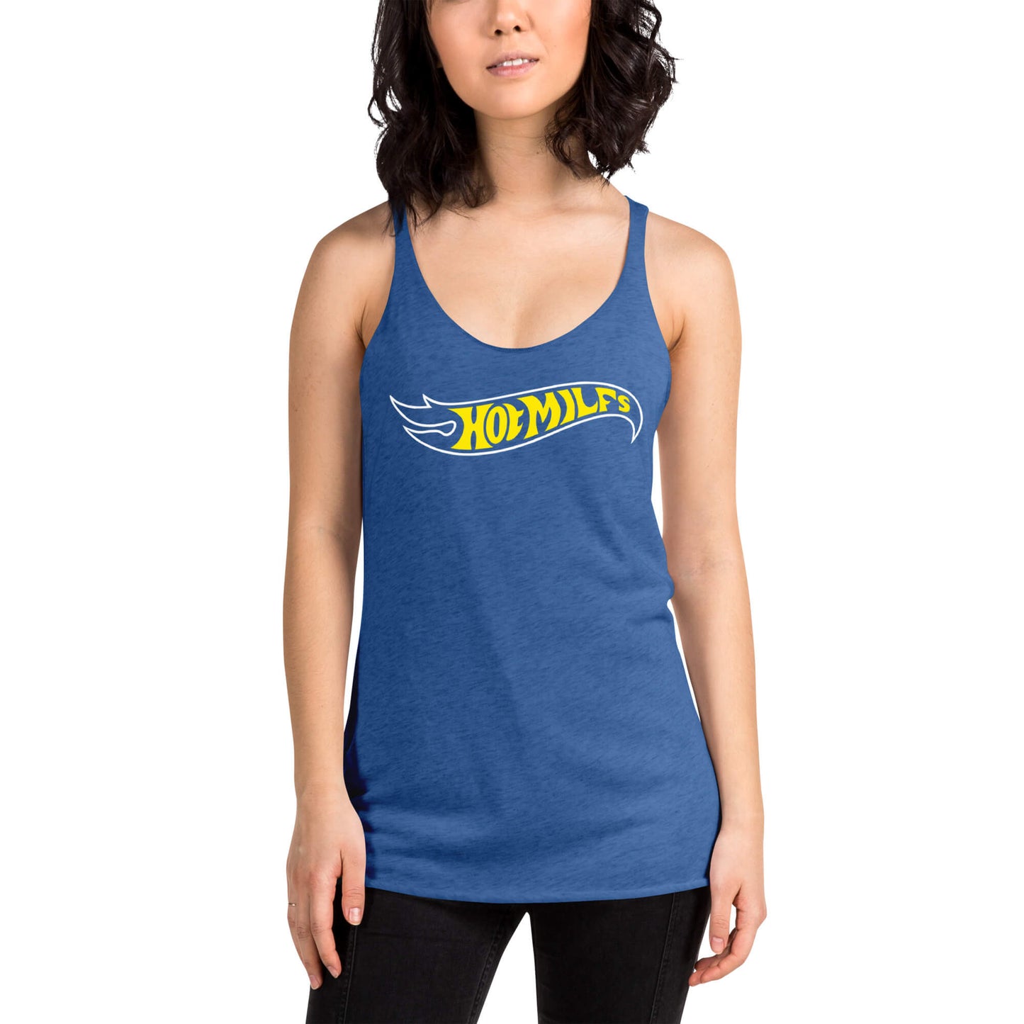 Hot MILFs Women's Racerback Tank