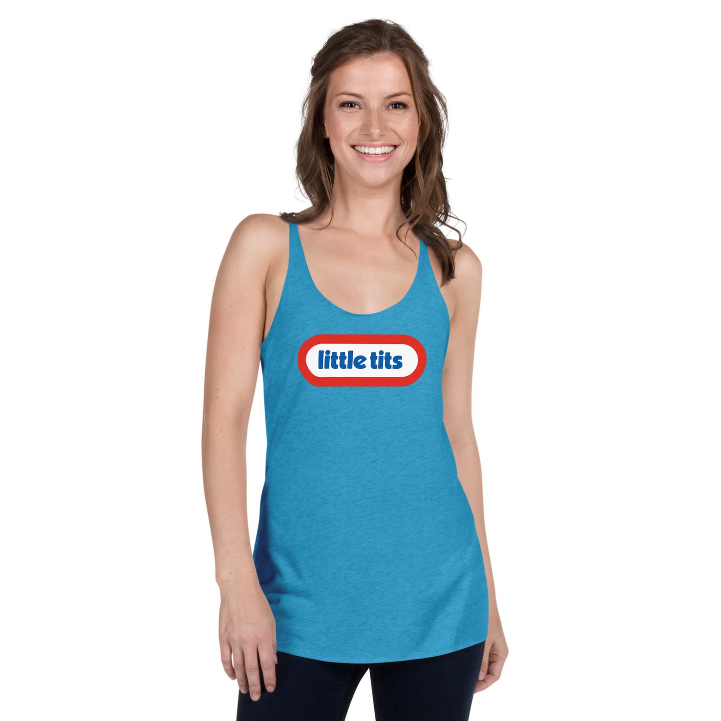 Little Tits Women's Racerback Tank