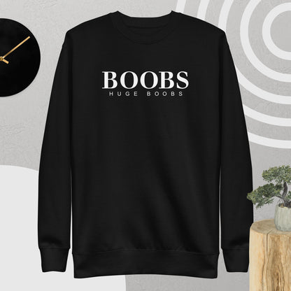 Huge Boobs Women's Premium Sweatshirt