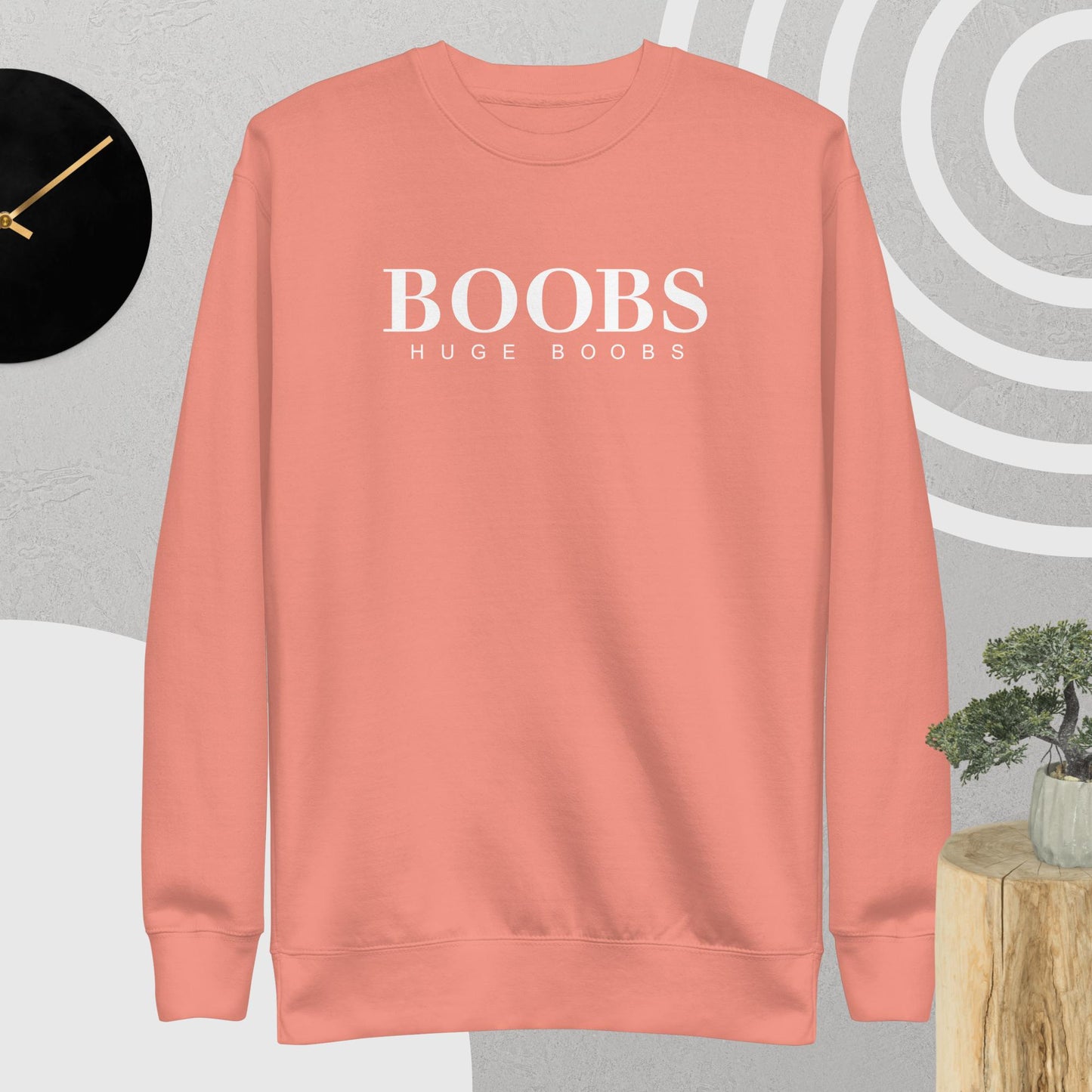 Huge Boobs Women's Premium Sweatshirt