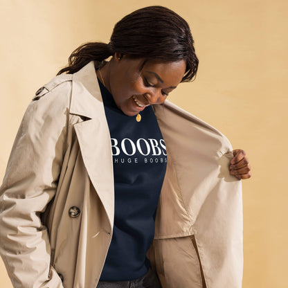 Huge Boobs Women's Premium Sweatshirt