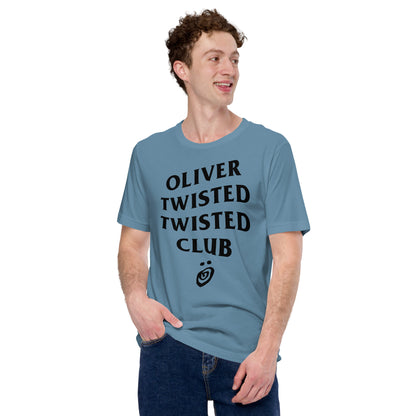 Oliver Twisted Twisted Club Unisex T-Shirt Blue