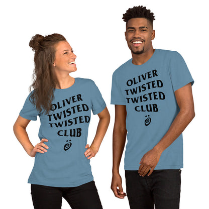 Oliver Twisted Twisted Club Unisex T-Shirt Blue