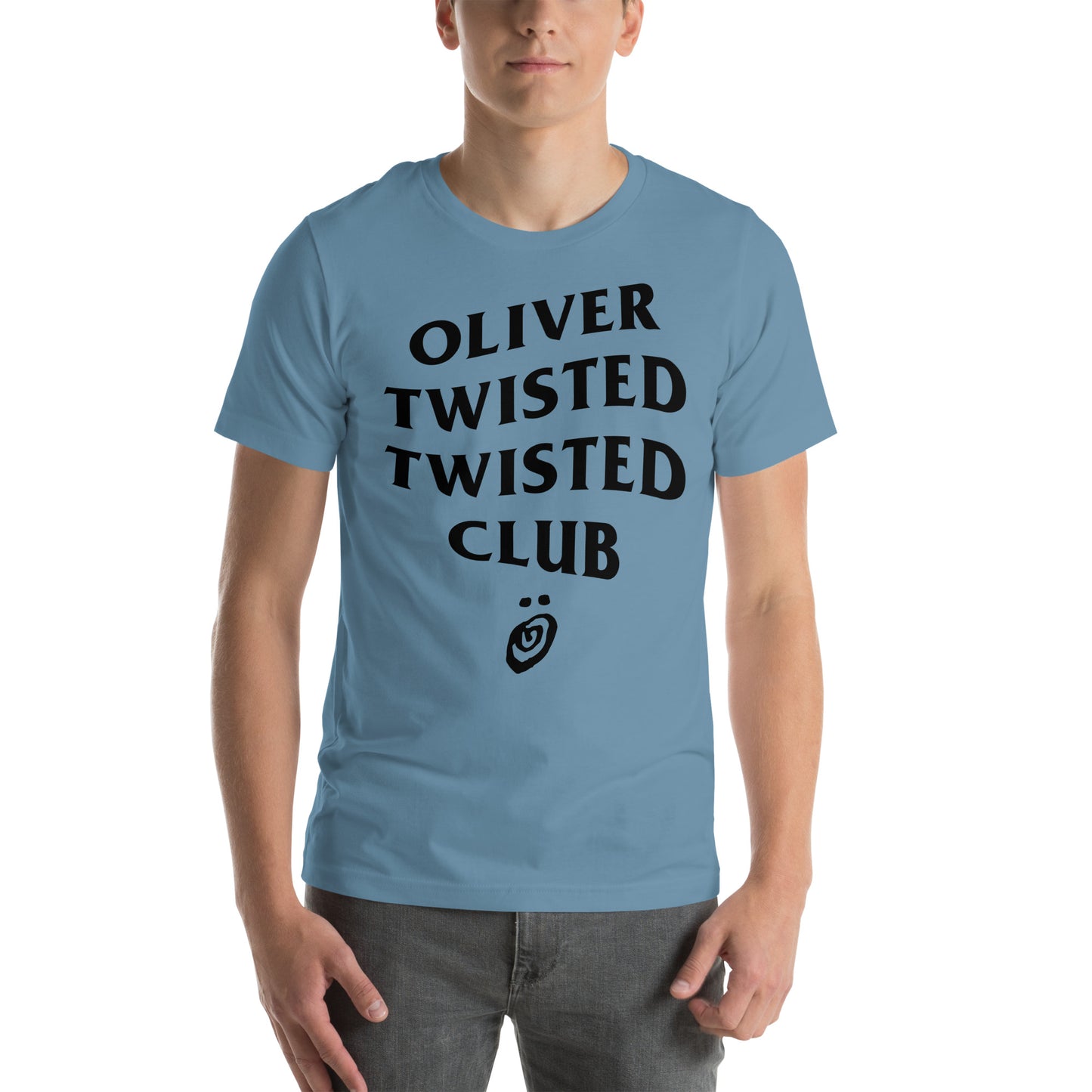 Oliver Twisted Twisted Club Unisex T-Shirt Blue
