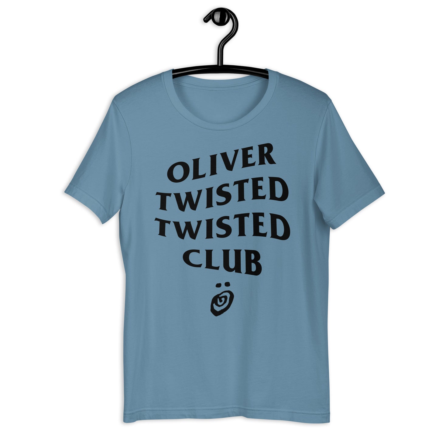 Oliver Twisted Twisted Club Unisex T-Shirt Blue