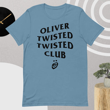Oliver Twisted Twisted Club Unisex T-Shirt Blue