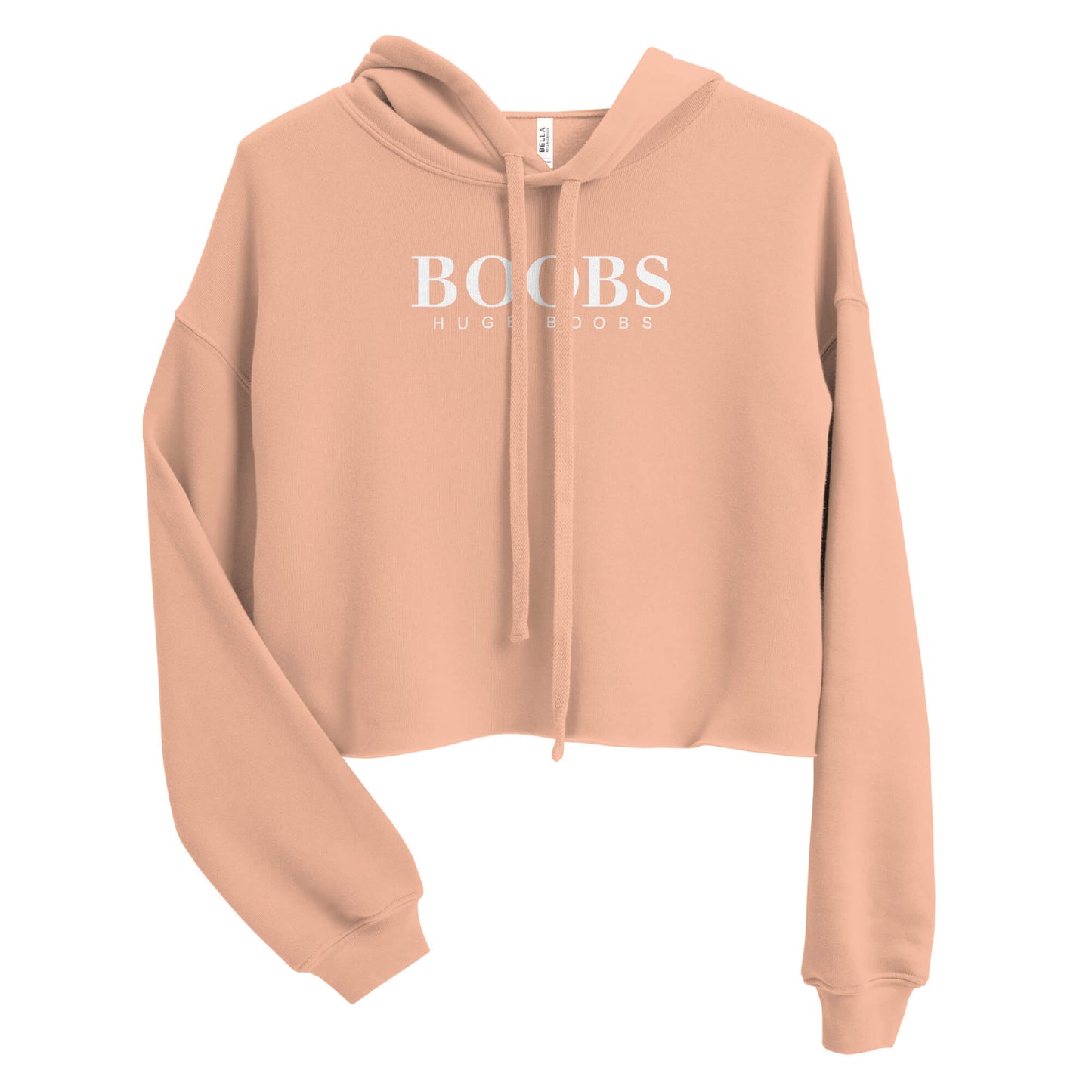 Huge Boobs Women's Crop Hoodie