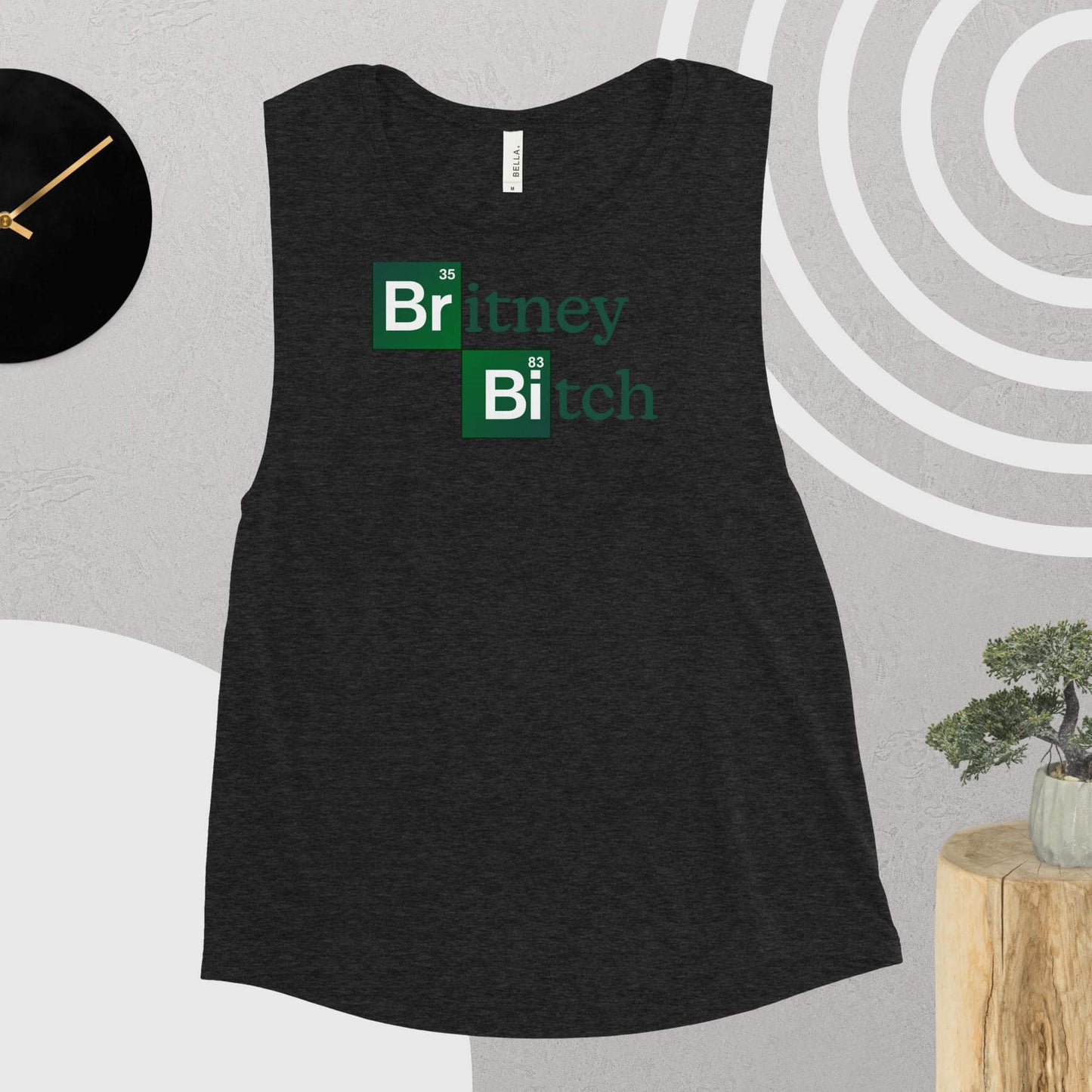 Britney Bitch Ladies’ Muscle Tank