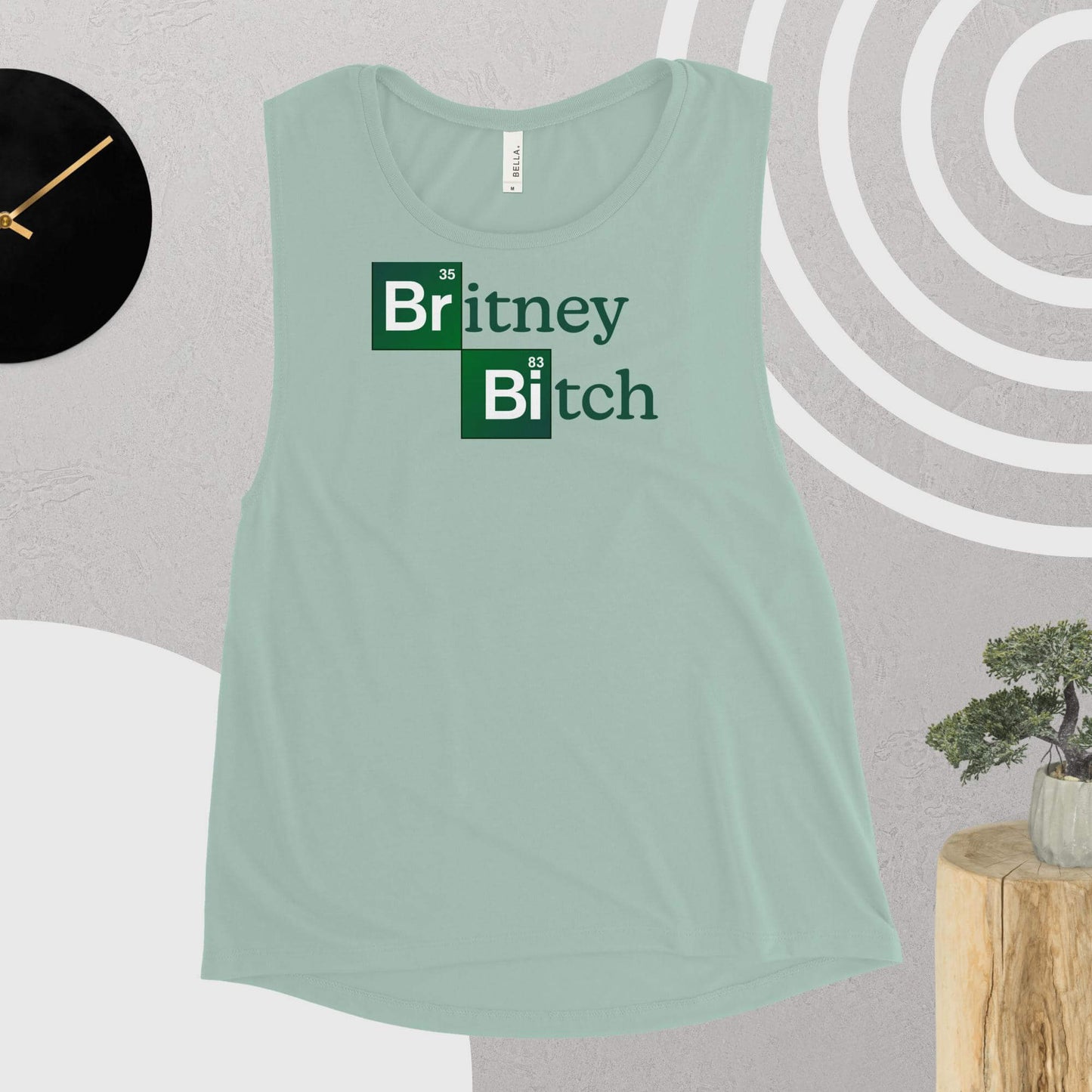 Britney Bitch Ladies’ Muscle Tank
