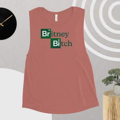 Britney Bitch Ladies’ Muscle Tank