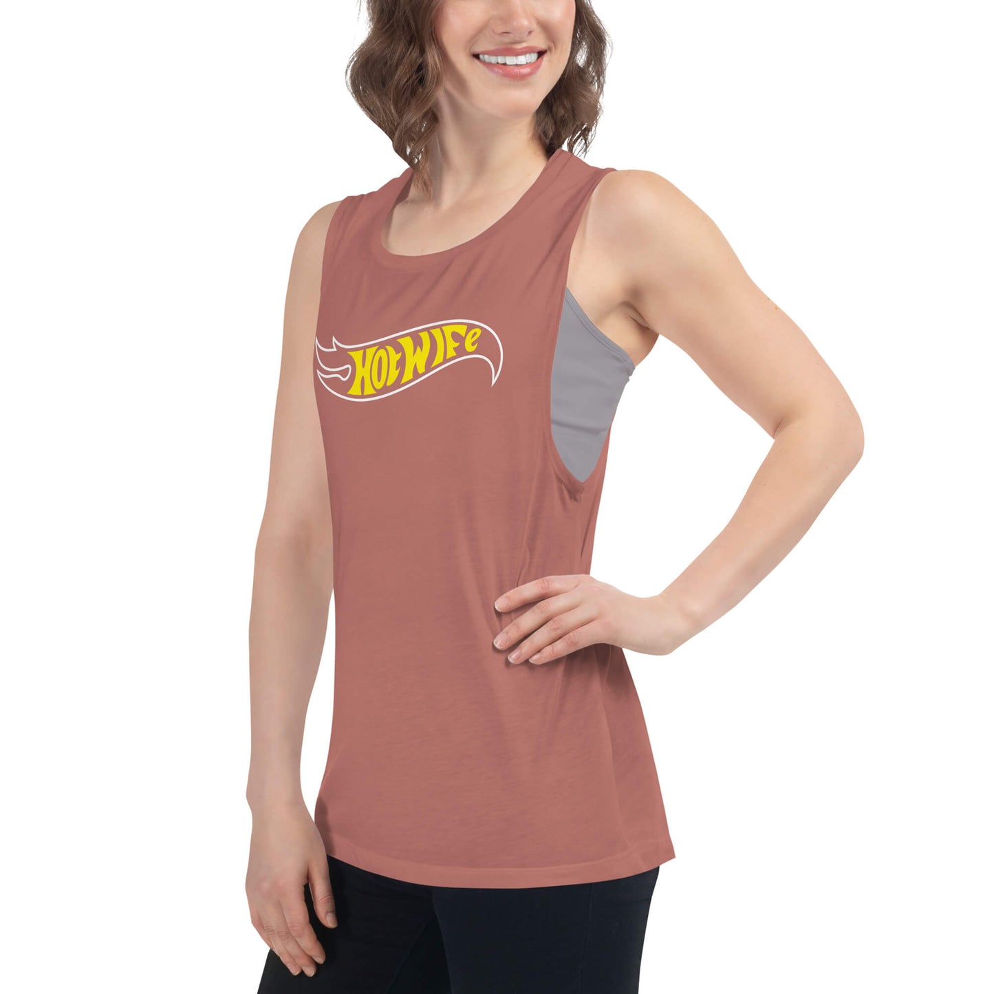 Hot Wife Ladies’ Muscle Tank