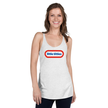Little Titties Women's Racerback Tank