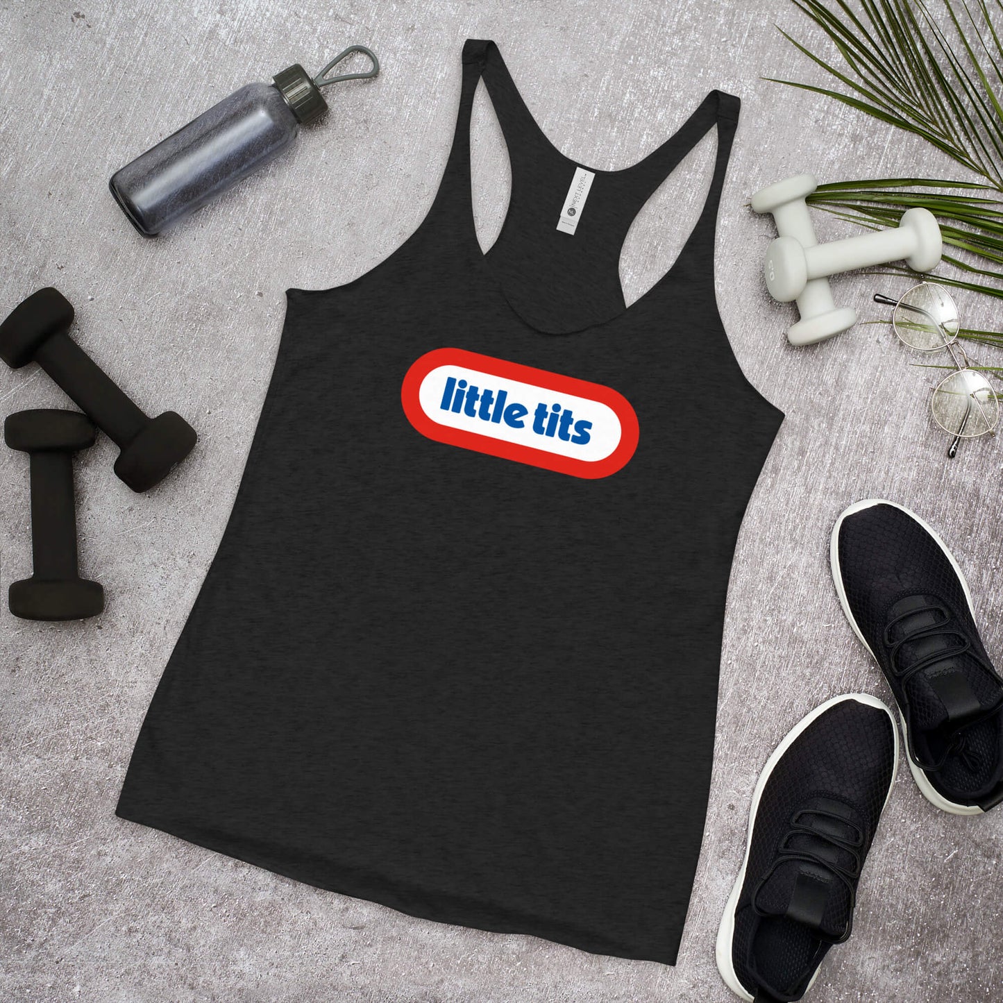 Little Tits Women's Racerback Tank