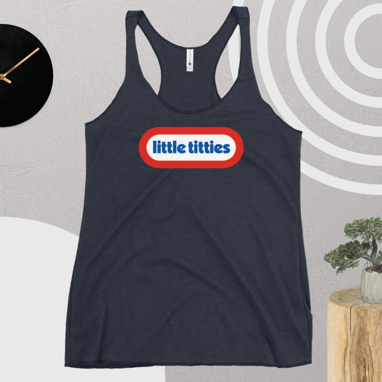 Little Titties Women's Racerback Tank