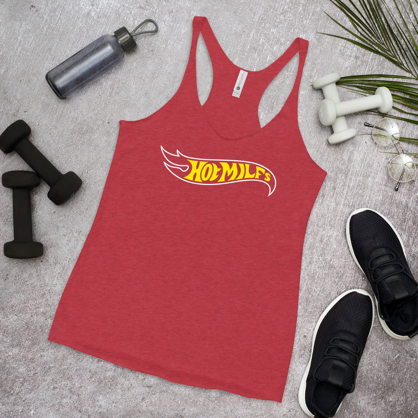 Hot MILFs Women's Racerback Tank