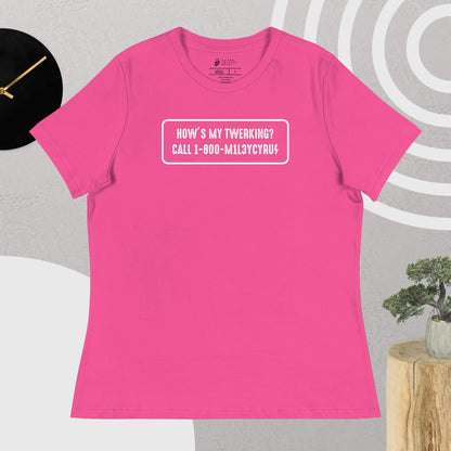 Twerk Women's Relaxed T-Shirt Dark