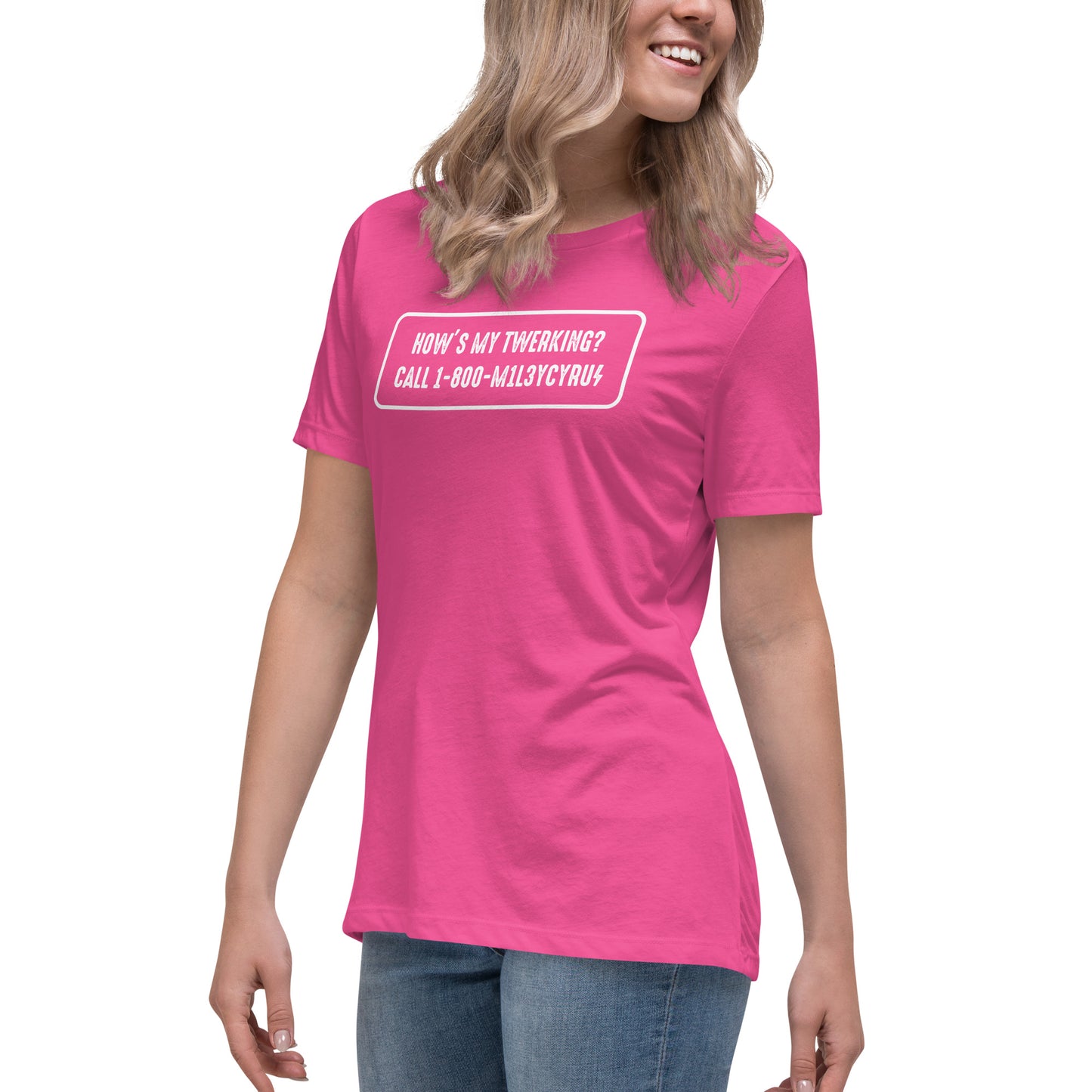 Twerk Women's Relaxed T-Shirt Dark