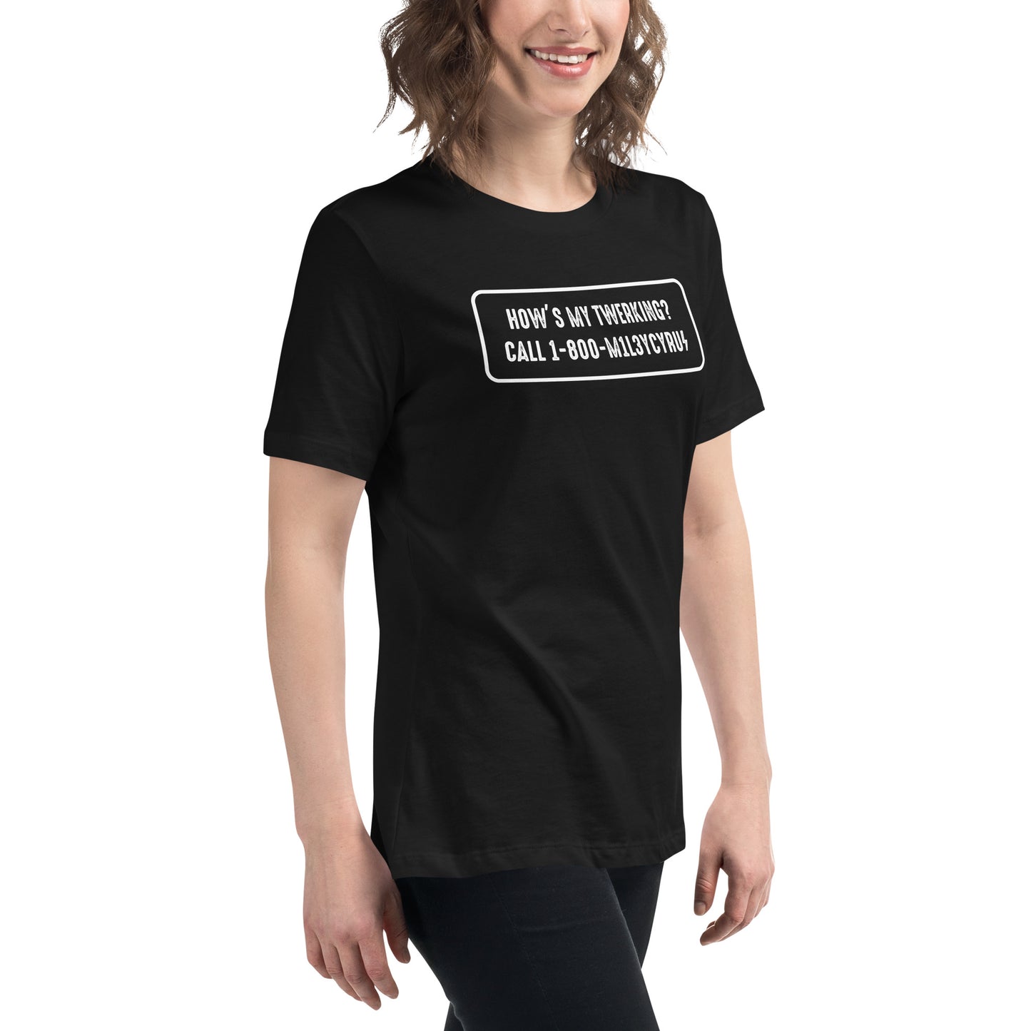 Twerk Women's Relaxed T-Shirt Dark