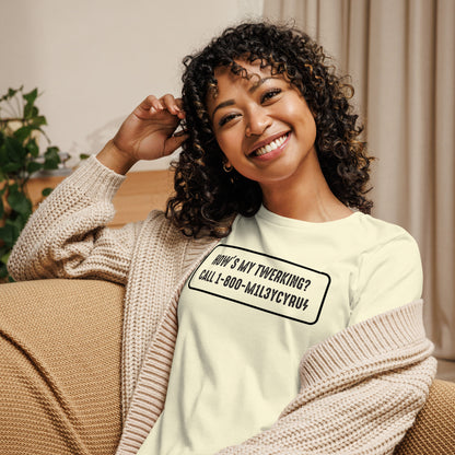 Twerk Women's Relaxed T-Shirt Light