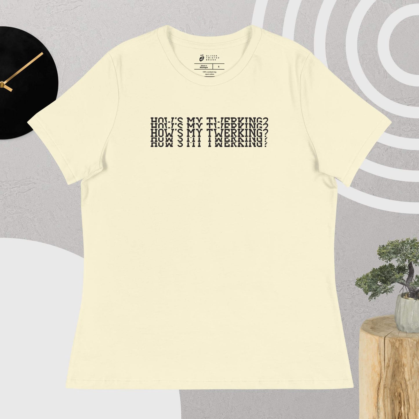 Twerk 2 Women's Relaxed T-Shirt Light