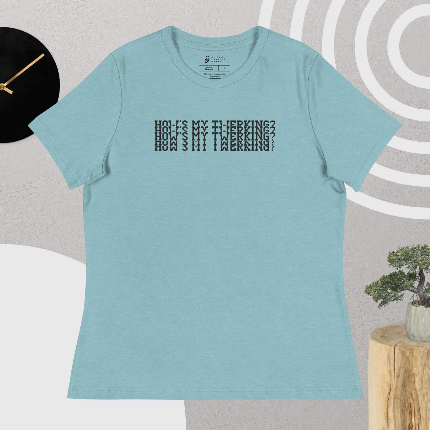 Twerk 2 Women's Relaxed T-Shirt Light