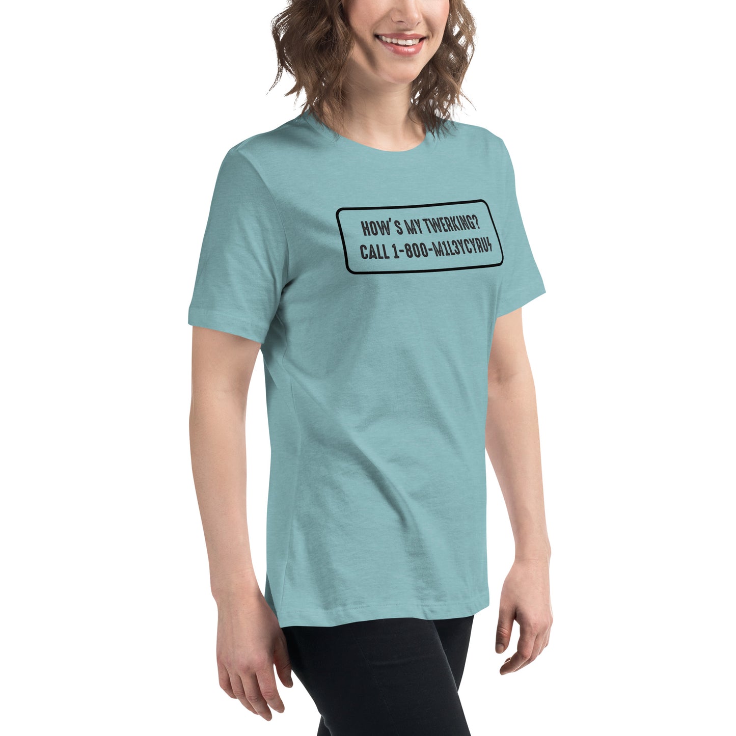 Twerk Women's Relaxed T-Shirt Light