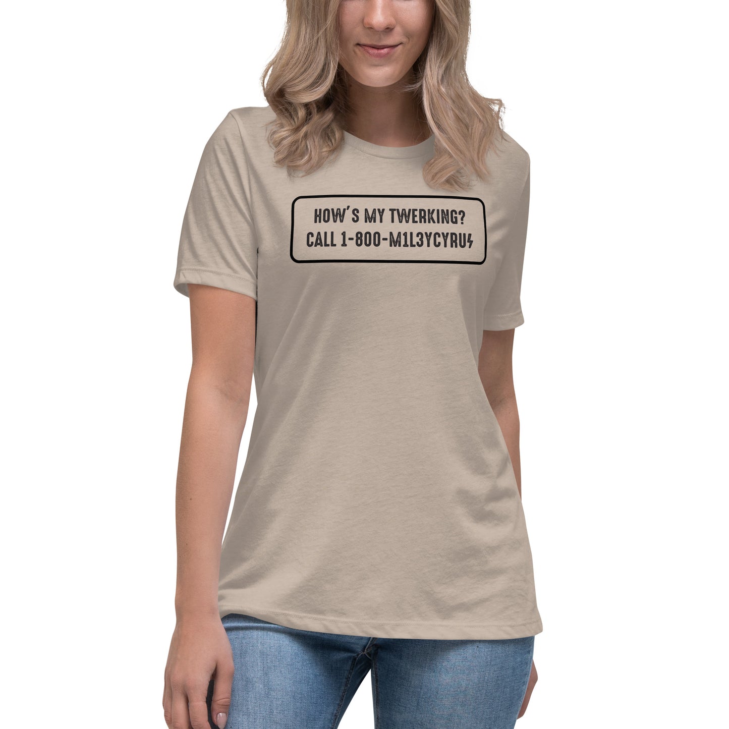 Twerk Women's Relaxed T-Shirt Light