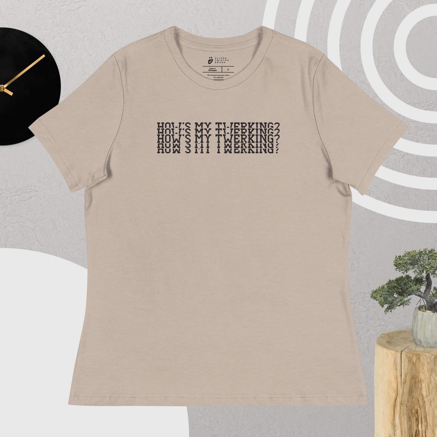 Twerk 2 Women's Relaxed T-Shirt Light