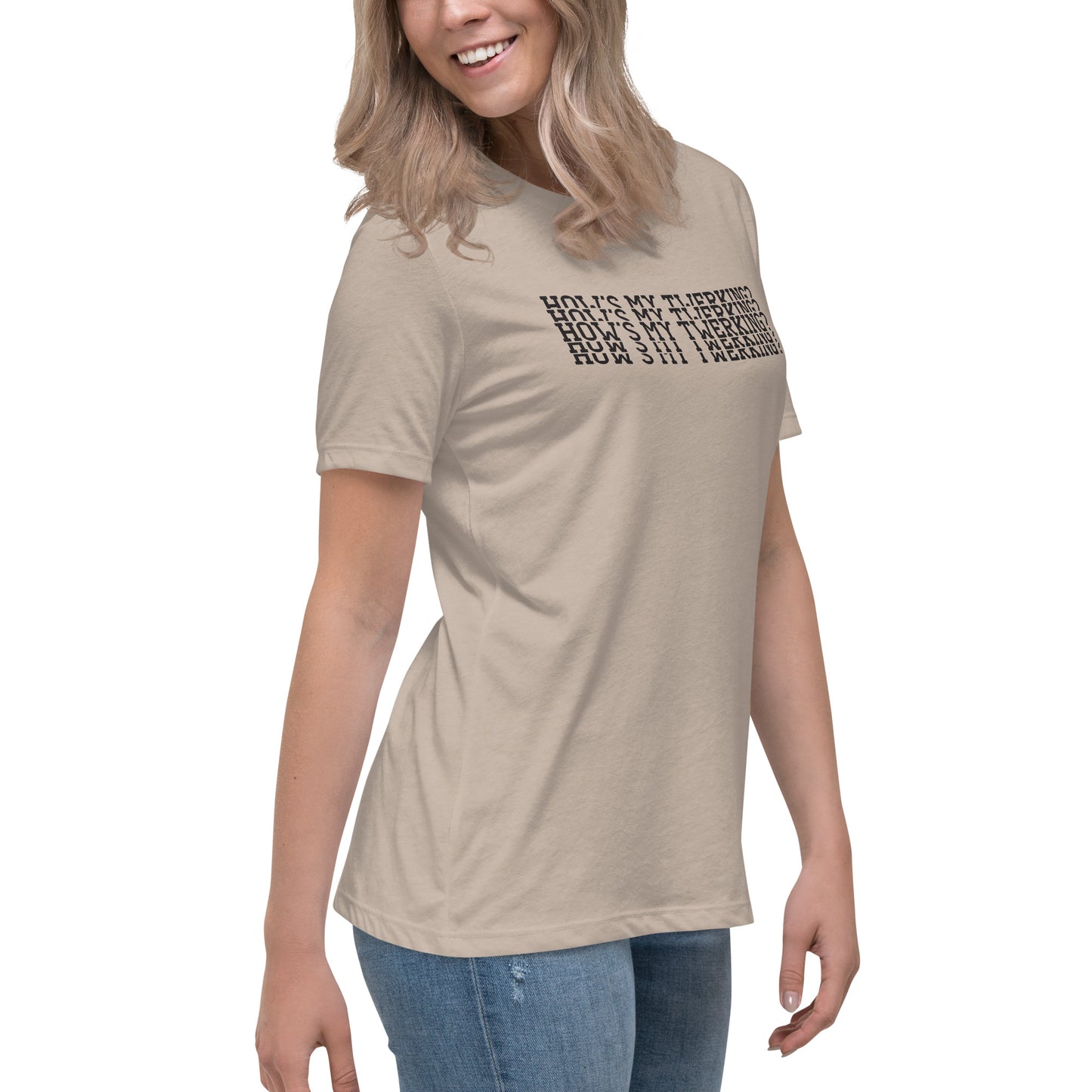 Twerk 2 Women's Relaxed T-Shirt Light