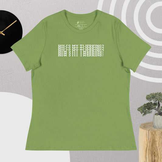 Twerk 2 Women's Relaxed T-Shirt Dark