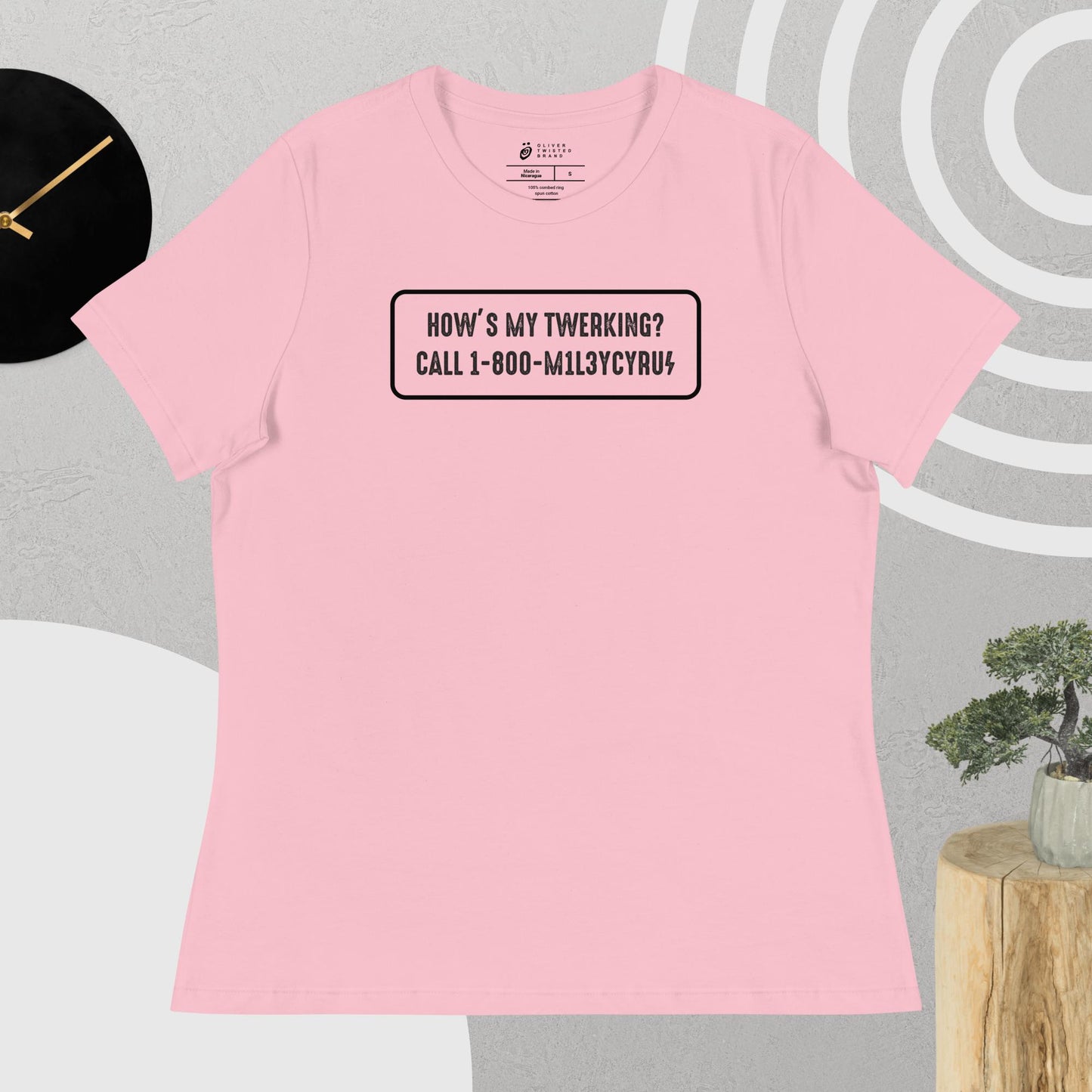 Twerk Women's Relaxed T-Shirt Light
