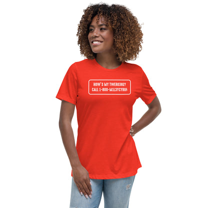 Twerk Women's Relaxed T-Shirt Dark
