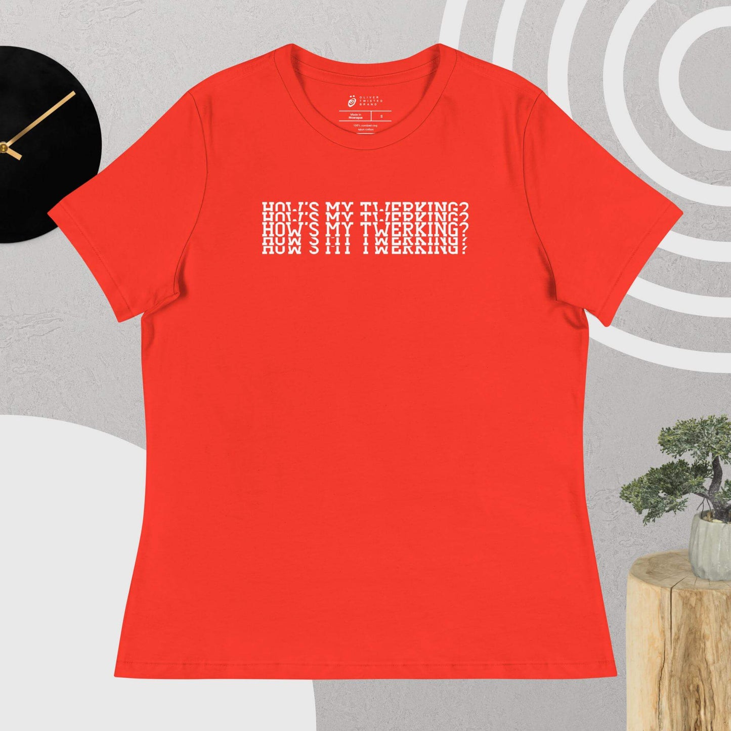 Twerk 2 Women's Relaxed T-Shirt Dark